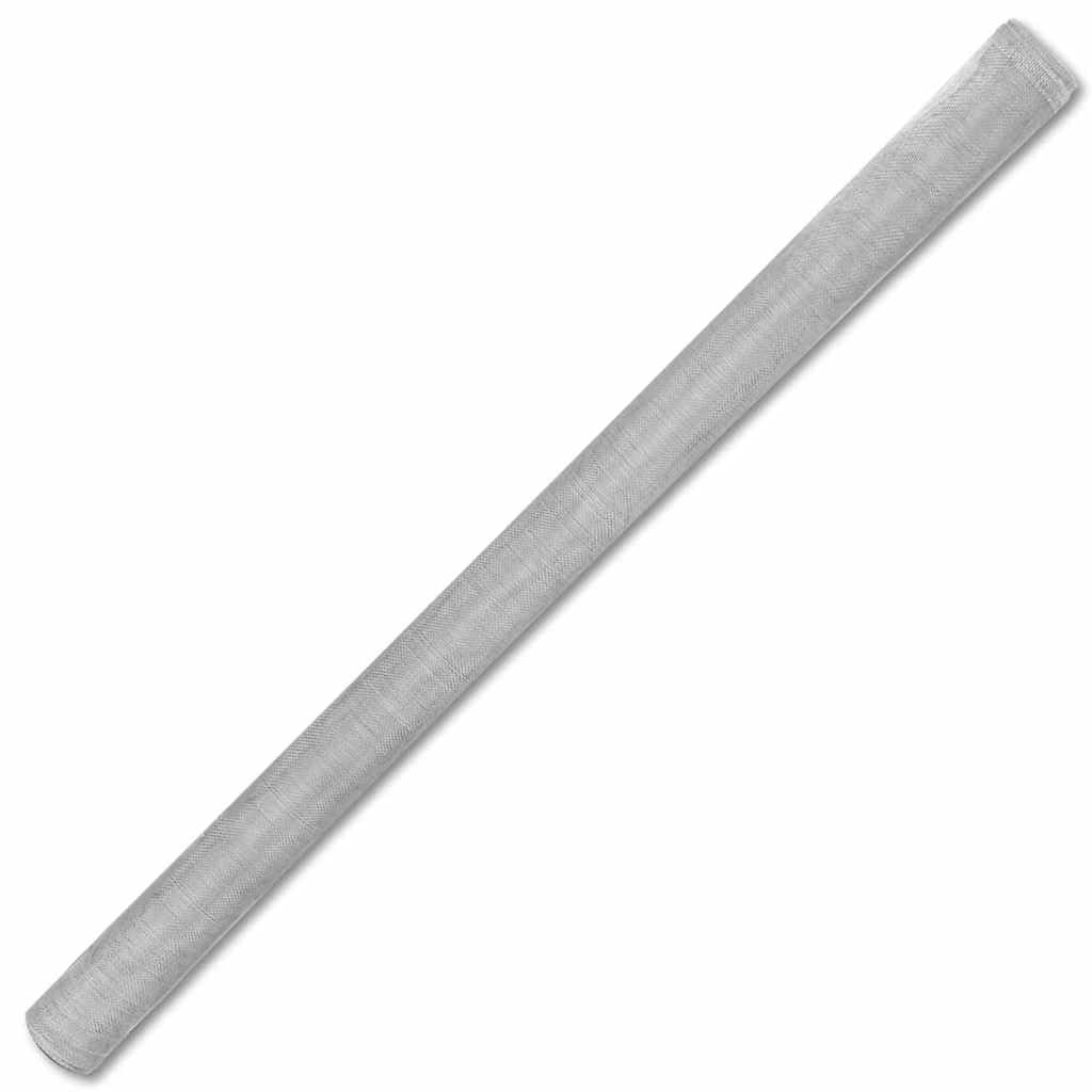 Aluminum Mesh Screen 39.4"x196.9" Silver I452