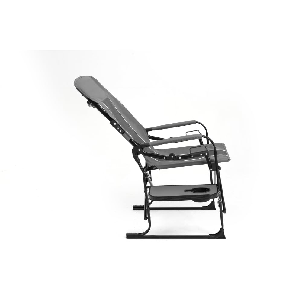 Oversized Portable Folding Camping Chair with Side Table S31853
