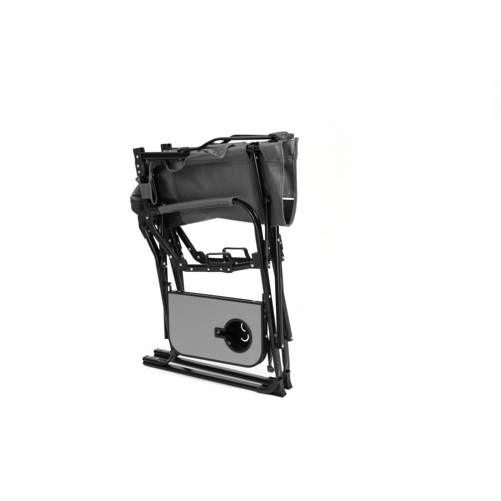 Oversized Portable Folding Camping Chair with Side Table S31853