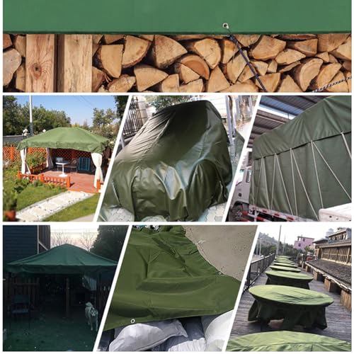 Waterproof Poly Tarp 5x15m with Grommets Grey A16492