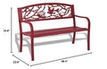 Steel and cast iron Outdoor Bench V188107