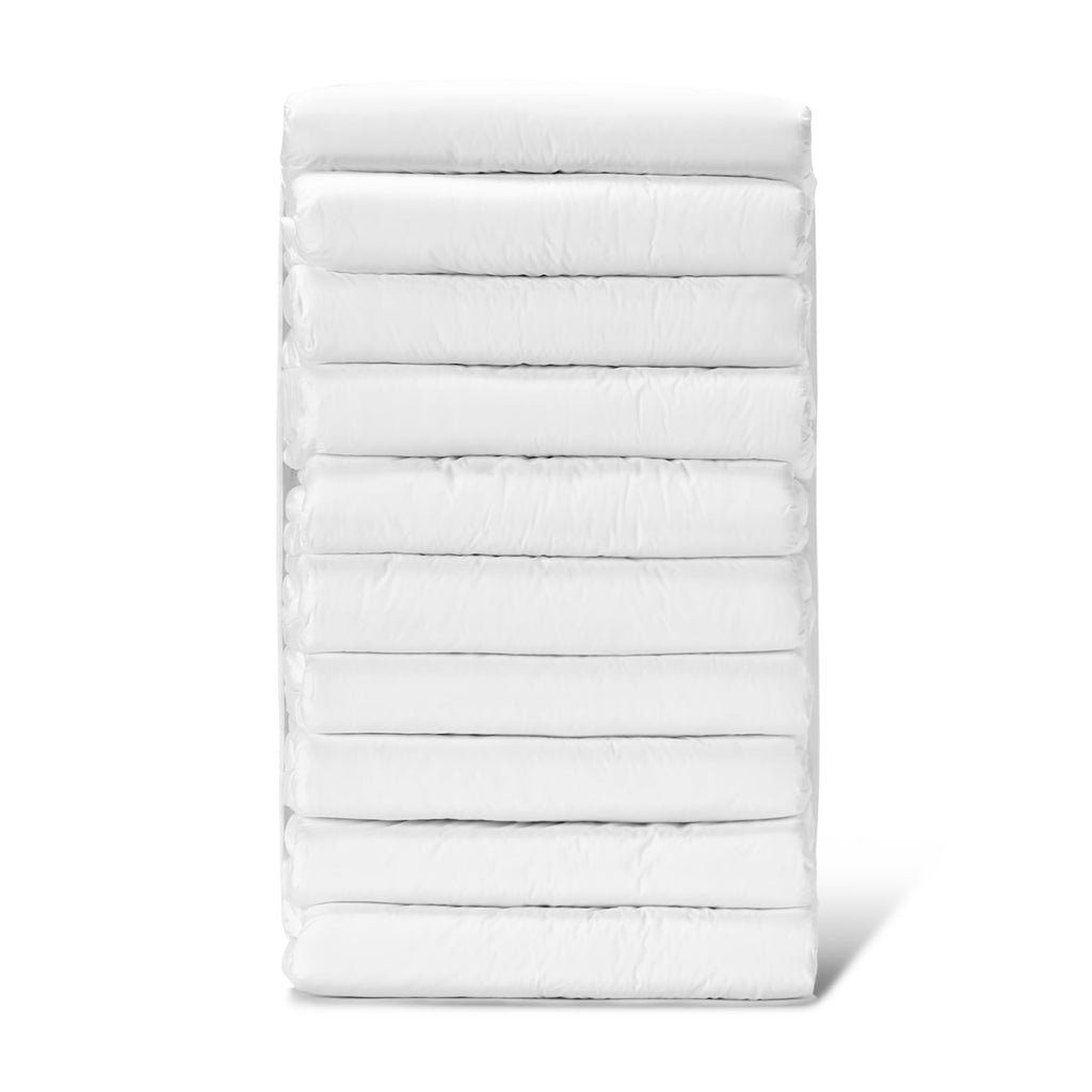 Adjustable Adult Diaper 10 Pieces White Medium A76179
