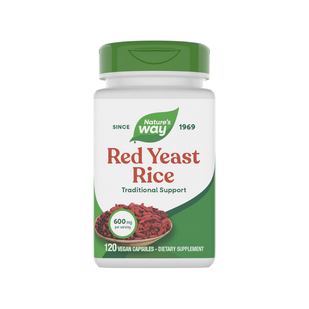Red Yeast Rice 600 mg Vegan 120 Capsules E914