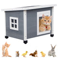 Wooden Pet House with Window C522