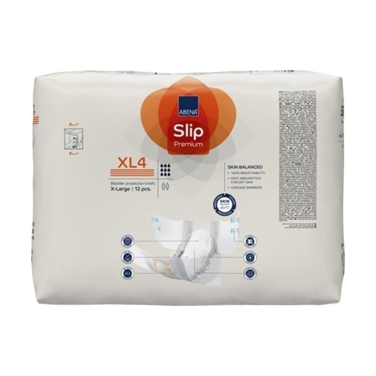 Extra Large Incontinence Briefs 48 Count F3238