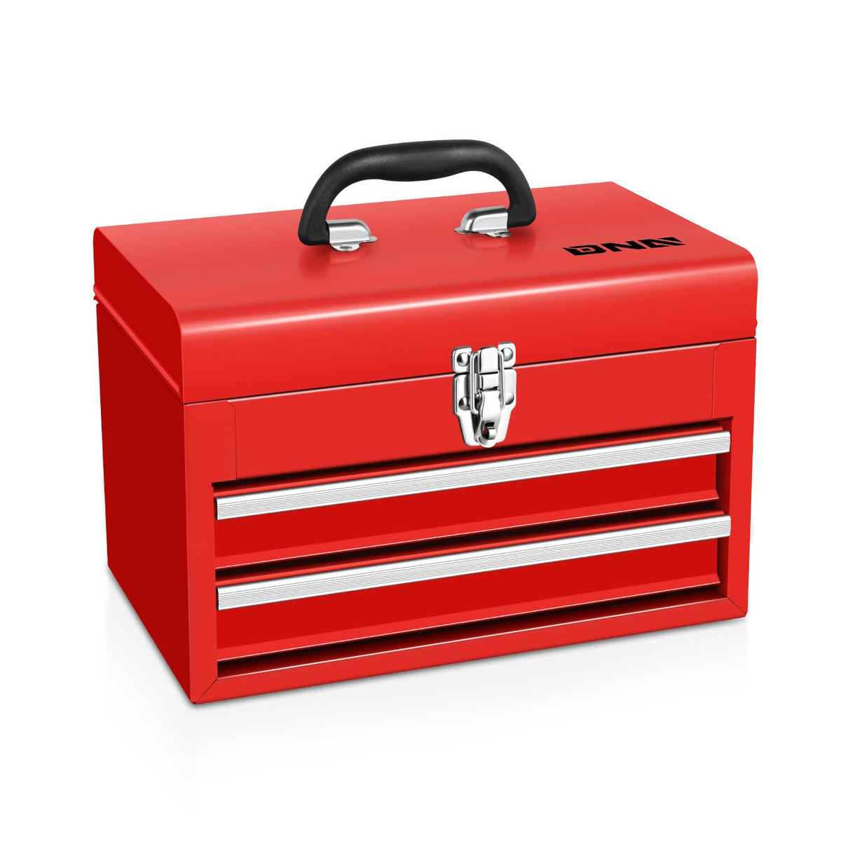 14 Inch Steel Portable Tool Box 2 Drawer W3013