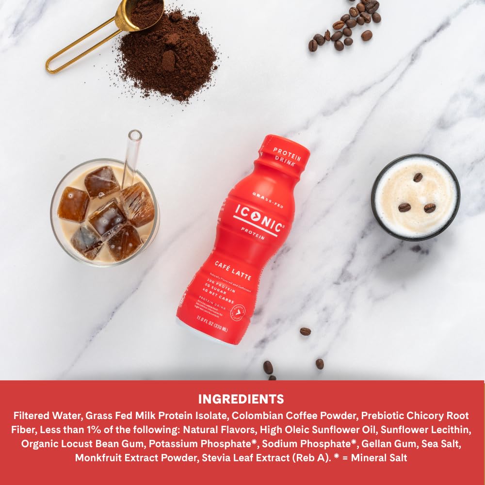 Sugar Free Low Carb Protein Coffee Drinks 12 Pack I254935