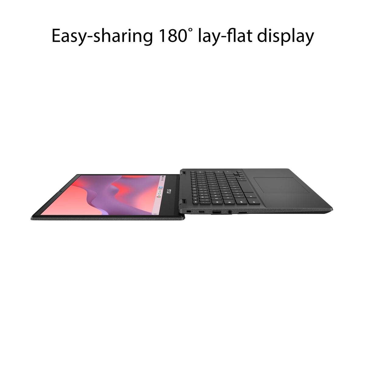 14" HD Anti-Glare Chromebook, MediaTek Kompanio 520, 4GB RAM, 64GB eMMC, Gray H188