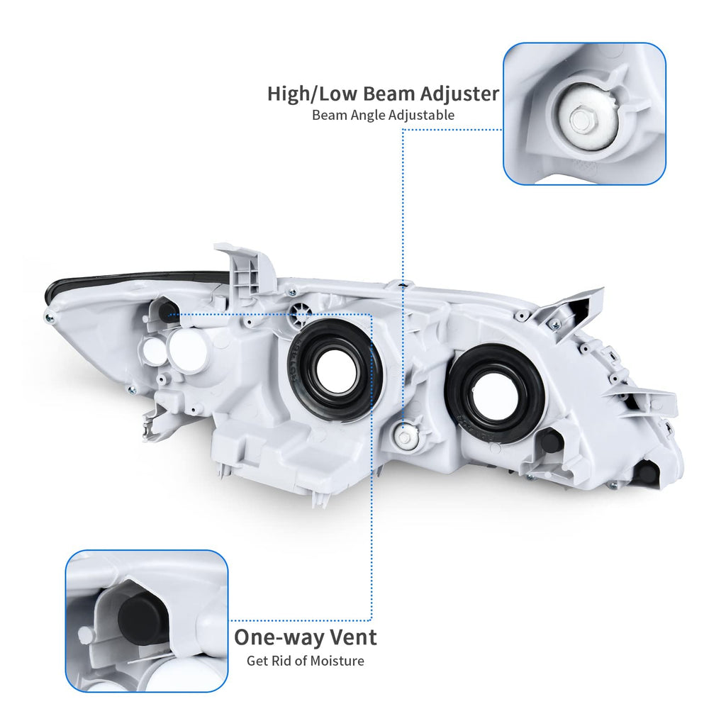 Chrome Housing Headlights V905245