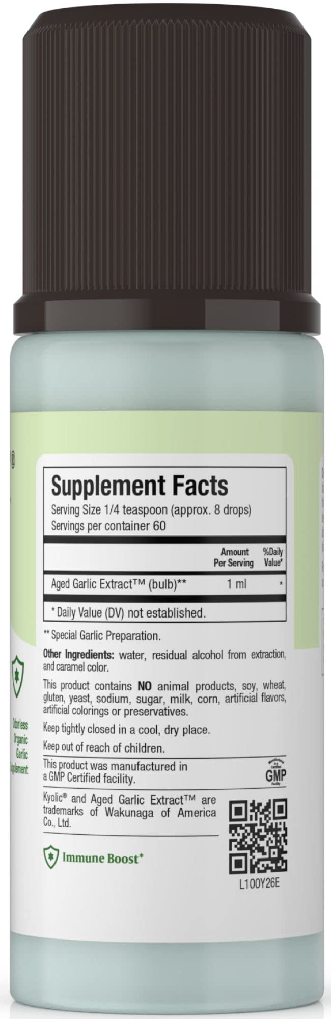 Odorless Aged Garlic Extract Liquid 2 Pack H655273