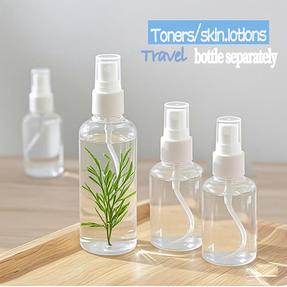 Clear Empty Travel Spray Bottles B37581