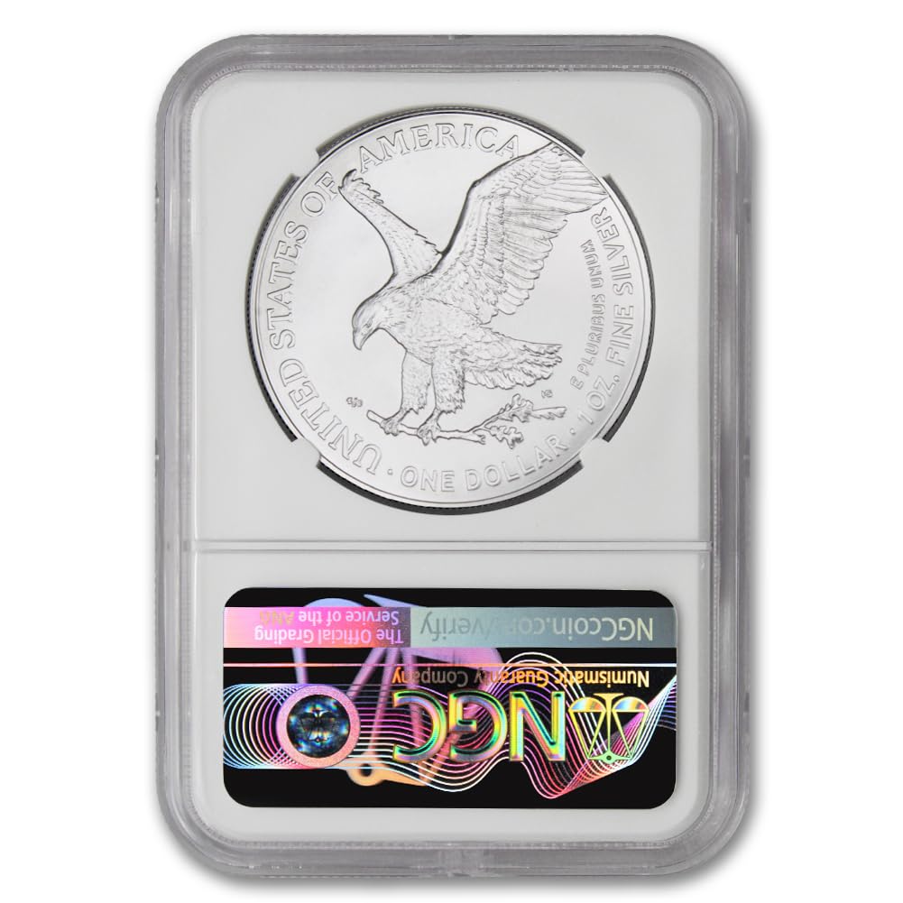 1 oz American Silver Eagle Coin MS-70 X796