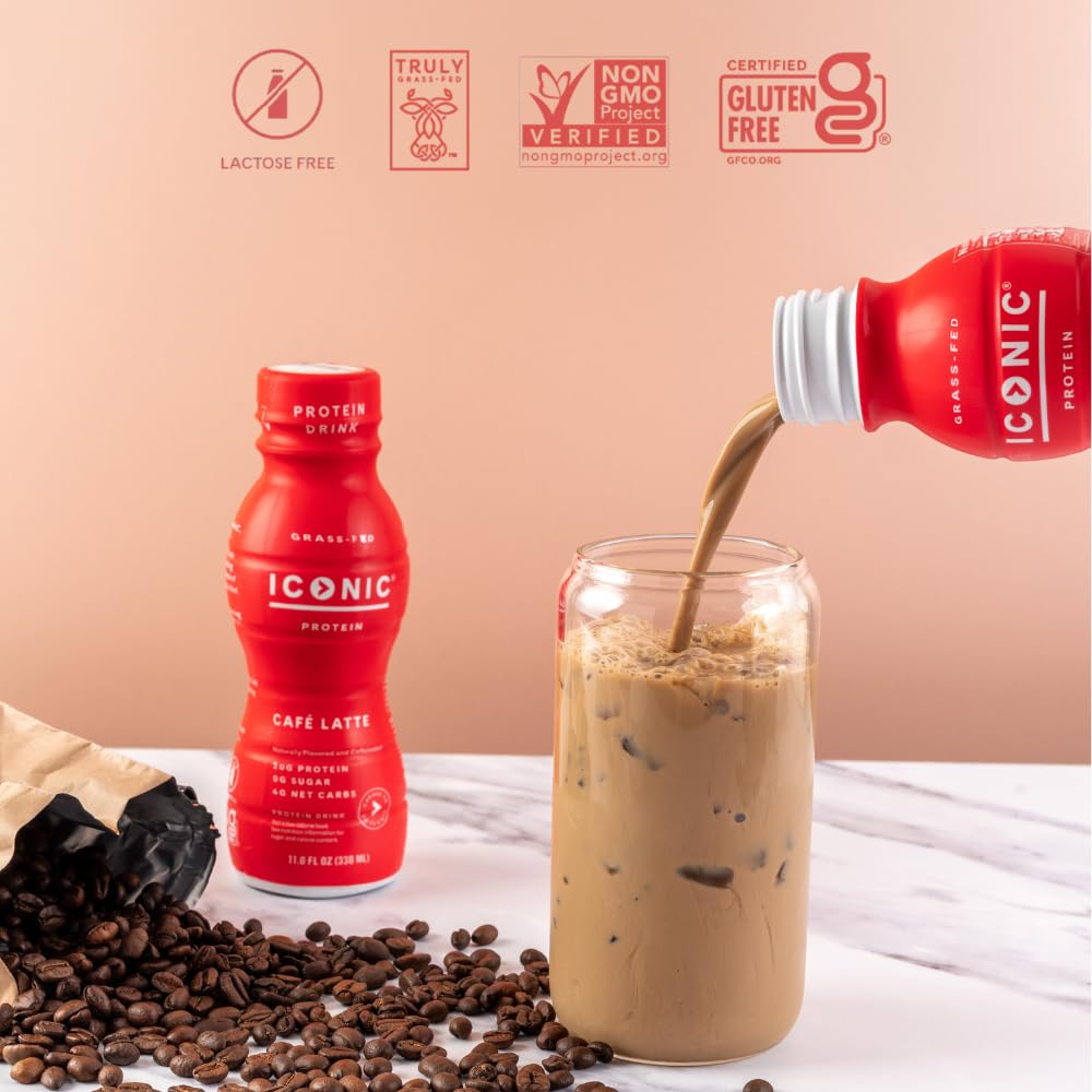 Sugar Free Low Carb Protein Coffee Drinks 12 Pack I254935