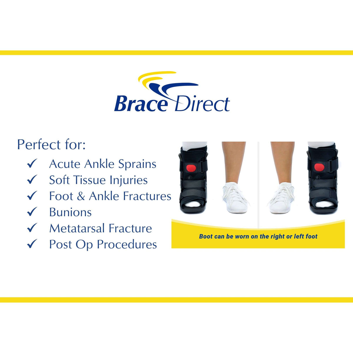 Short CAM Walker Boot with Reusable Ice Pack P2069