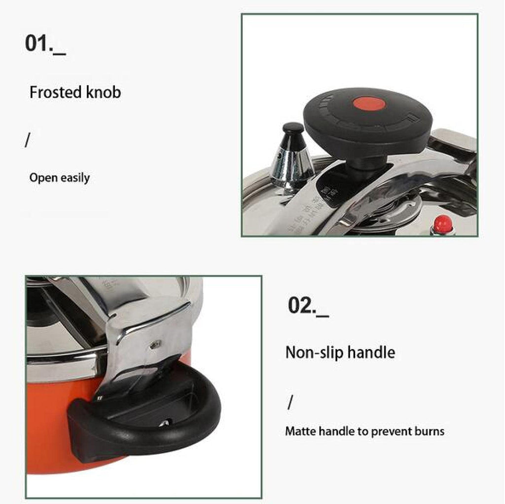 Camping Pressure Cooker Aluminum Alloy 2L L378555