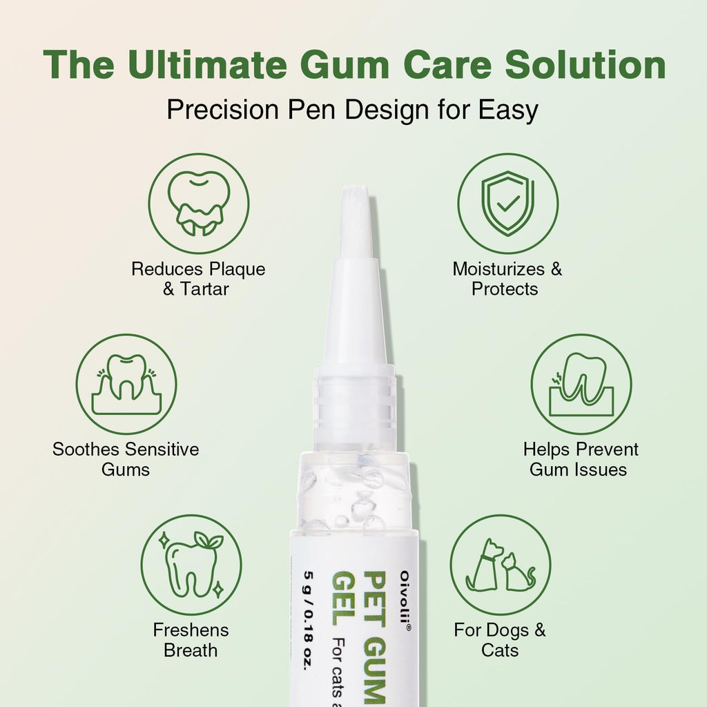 Cat Gum Care Pen with Soft Brush Tip U7009