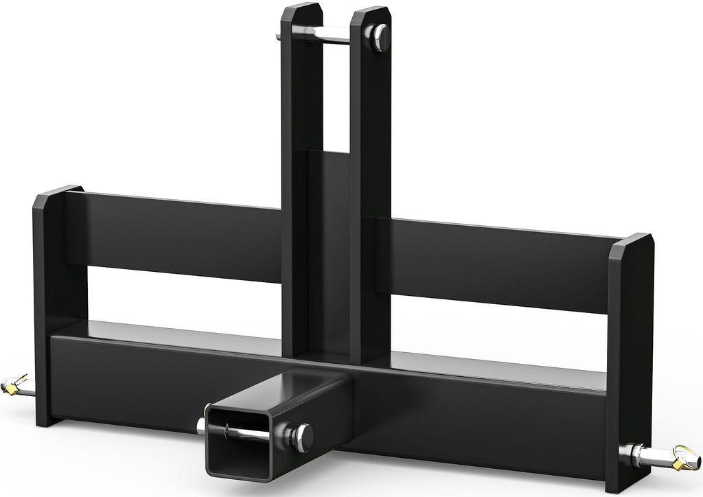 3 Point Hitch Receiver with Suitcase Weight Brackets Category 1 Z579577