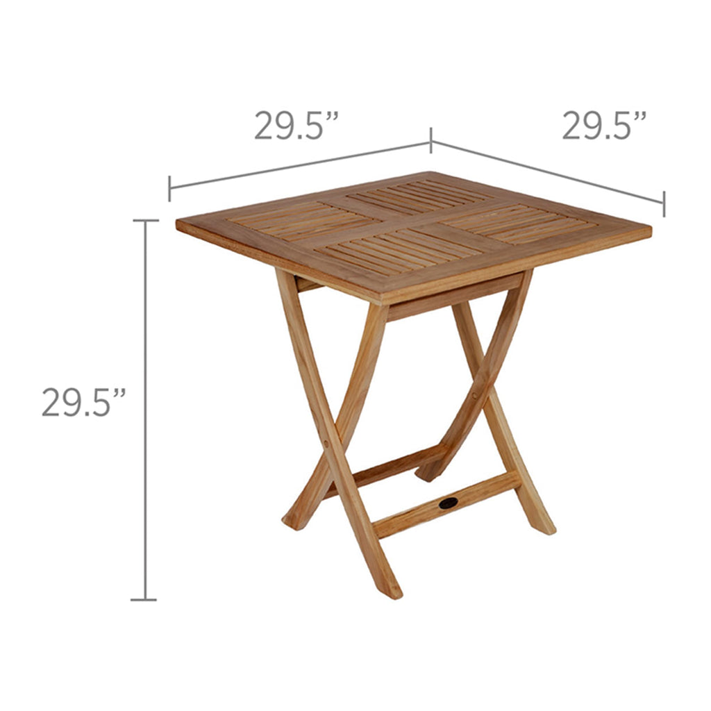 Teak Folding Table Z314224