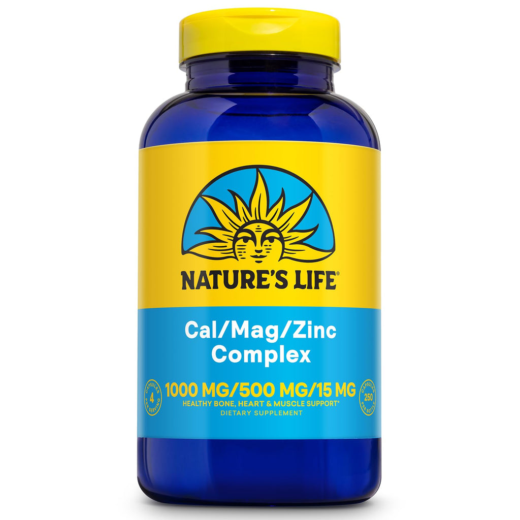 Cal Mag Zinc Complex 250 Count Capsules G8122