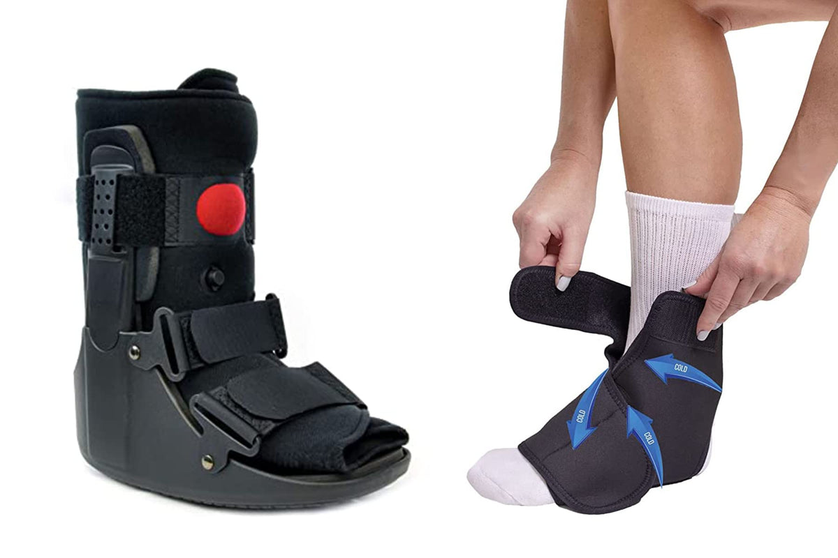 Short CAM Walker Boot with Reusable Ice Pack P2069