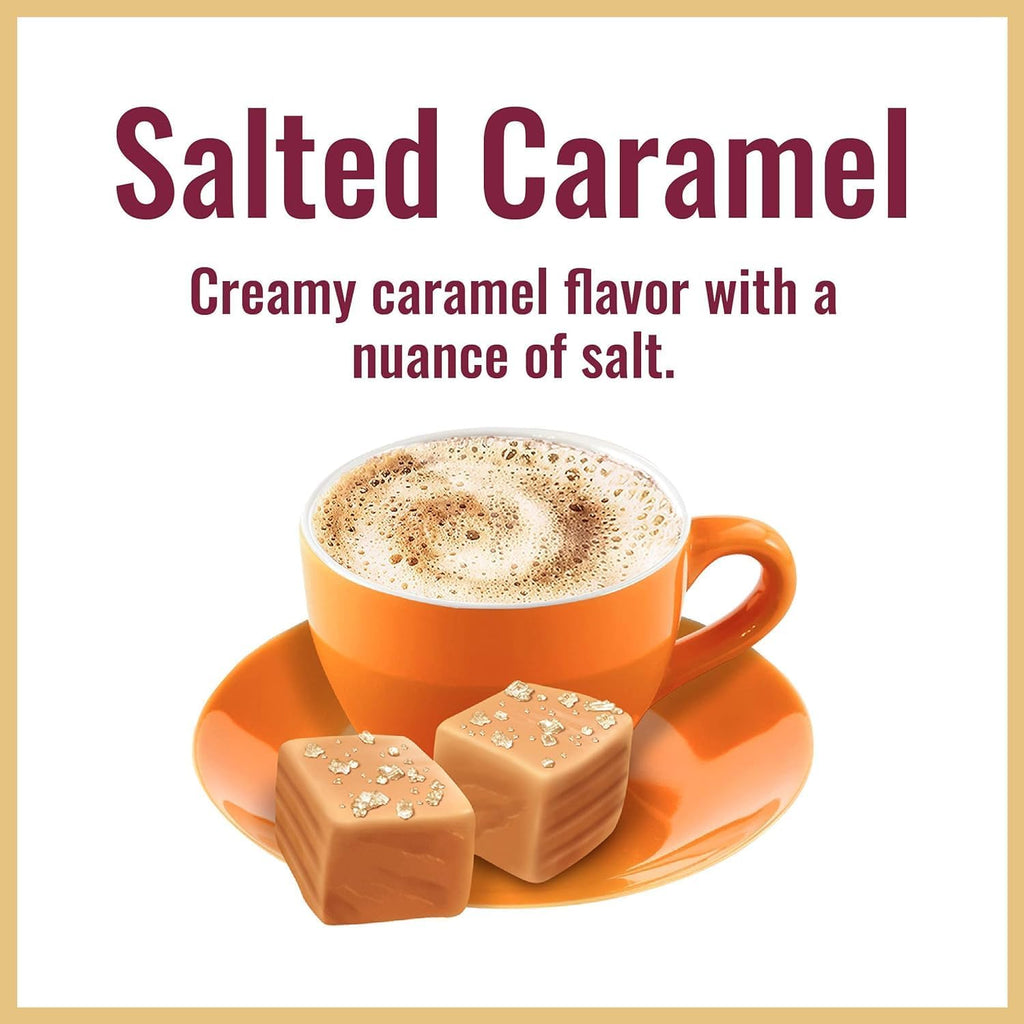 Flavor Coffee Salted Caramel 14 Ounce Pack of 4 X85131