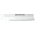 Ductless Range Hood with Lights, 30-Inch, White F30059