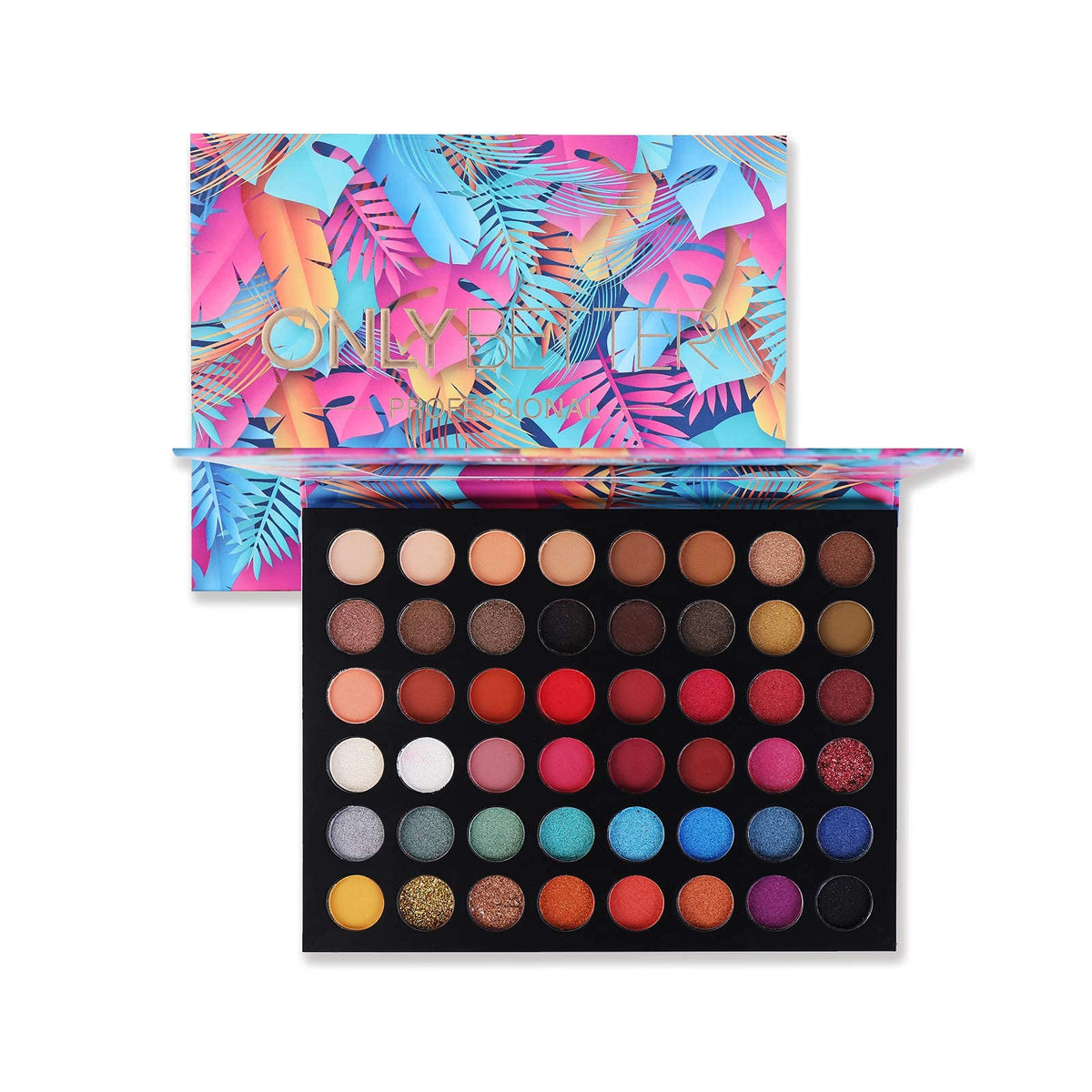 48 Colors Shimmer Glitter Eyeshadow Palette B45075