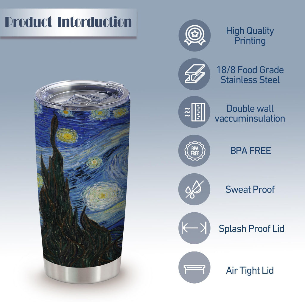 20oz Insulated Stainless Steel Tumbler with Lid I259
