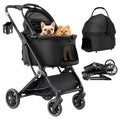 3-in-1 Pet Stroller Black Q6062