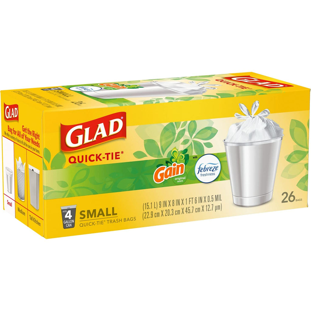 4 Gal 26 Count Trash Bags Pack of 6 G1720