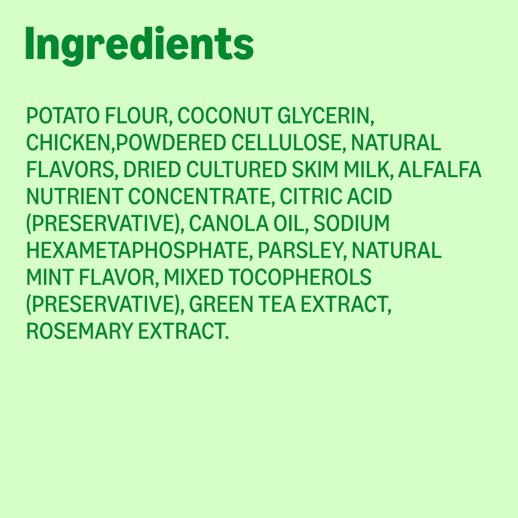 Unflavored Dental Dog Treats, 24 Count J34263