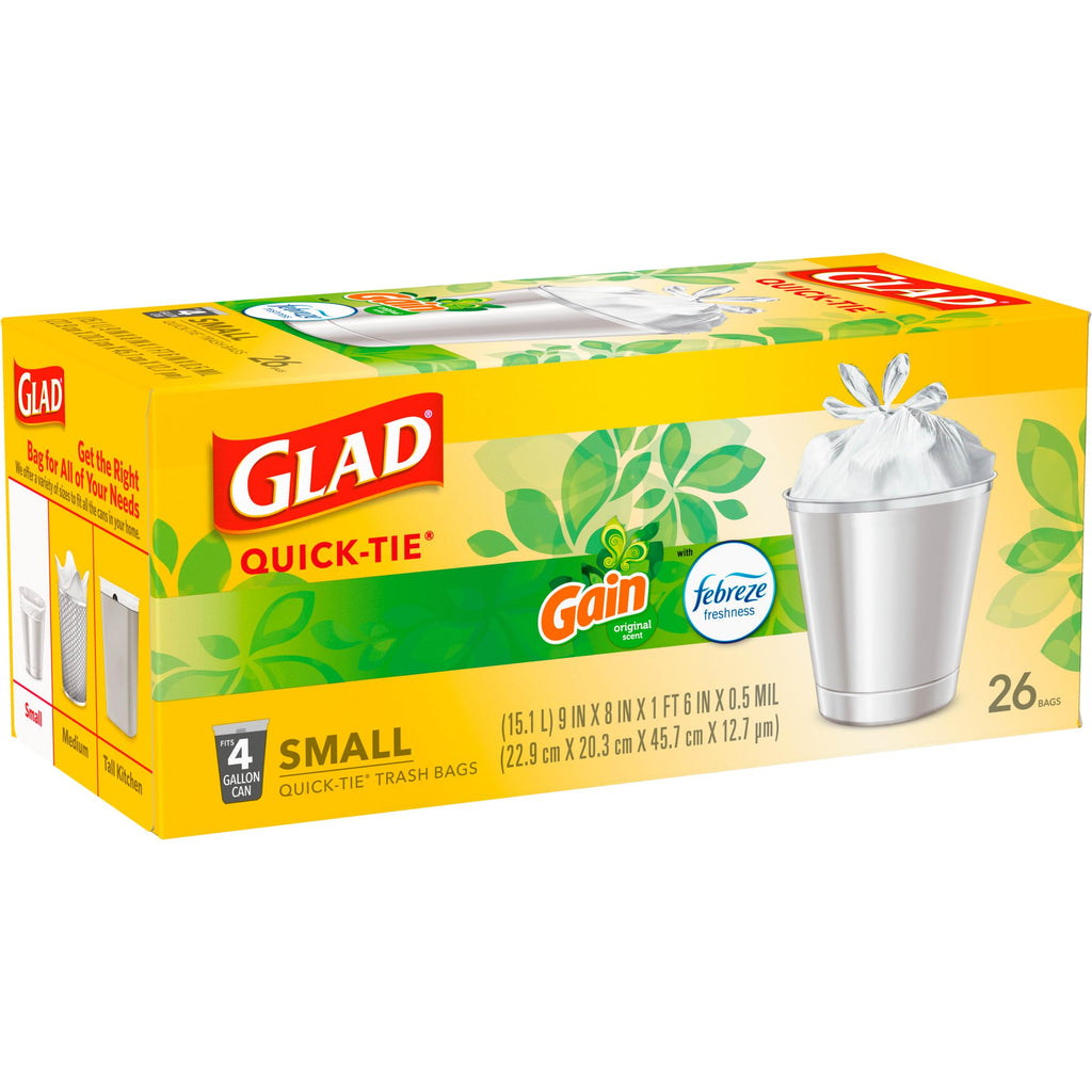 4 Gal 26 Count Trash Bags Pack of 6 G1720