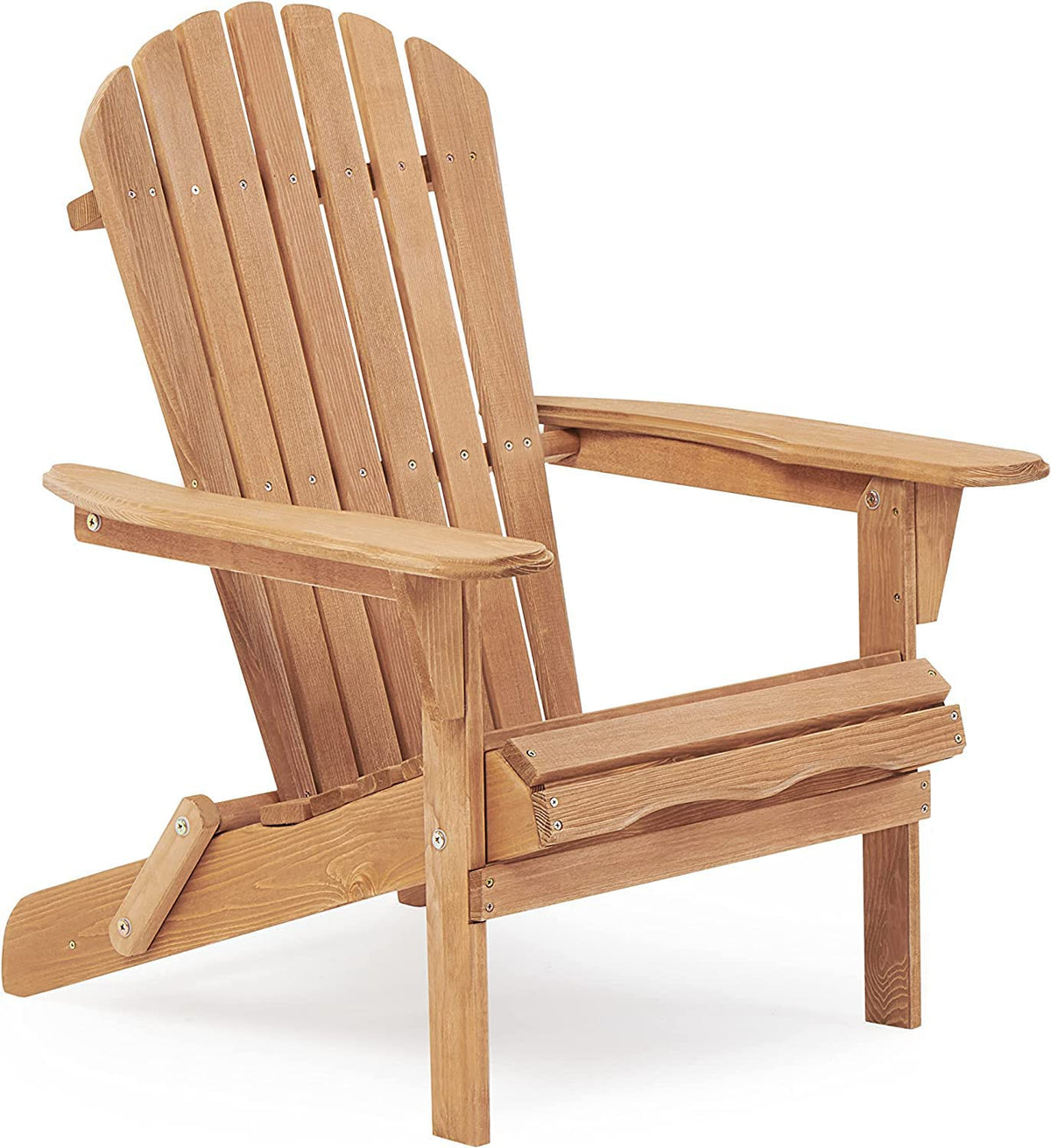 Cedar Folding Adirondack Chair Set of 2 L239106