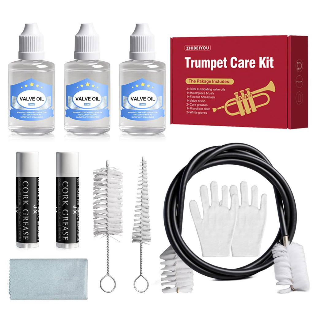 10 Pieces Trumpet Cleaning Kit I6772