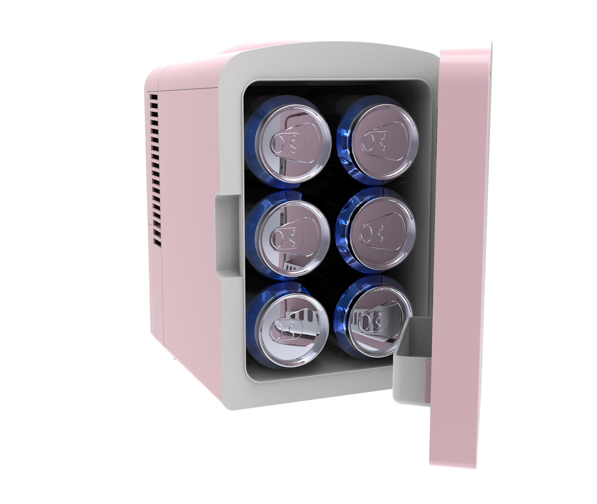Pink 6.5L Mini Personal Fridge Cooler R7152