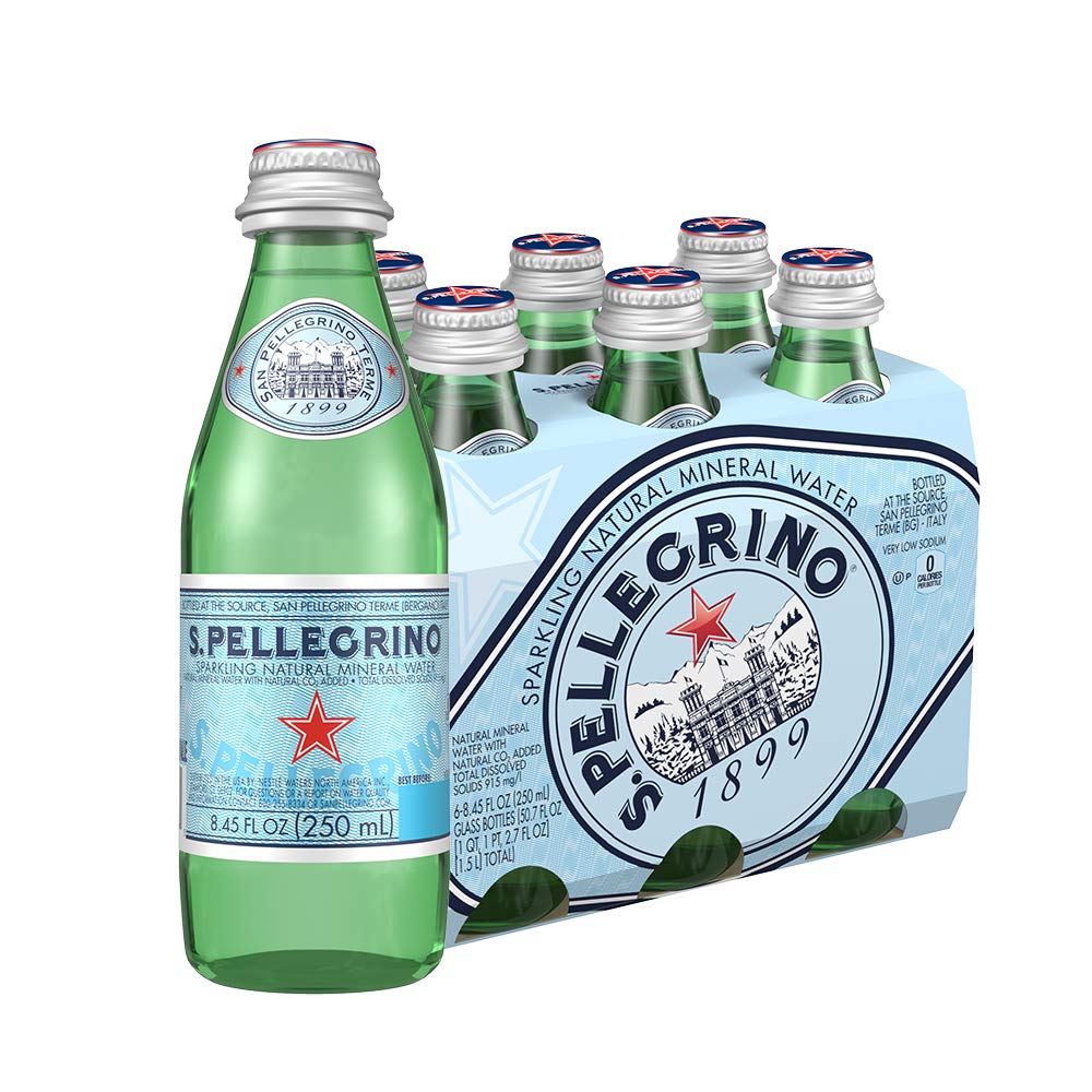 Sparkling Natural Mineral Water 8.45 fl oz 6 Count K687519