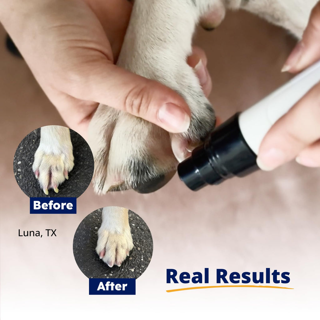 Pet Nail Grinder + Replacement Drum Grinders (3 pcs) + Pet Paw Trimmer T7026