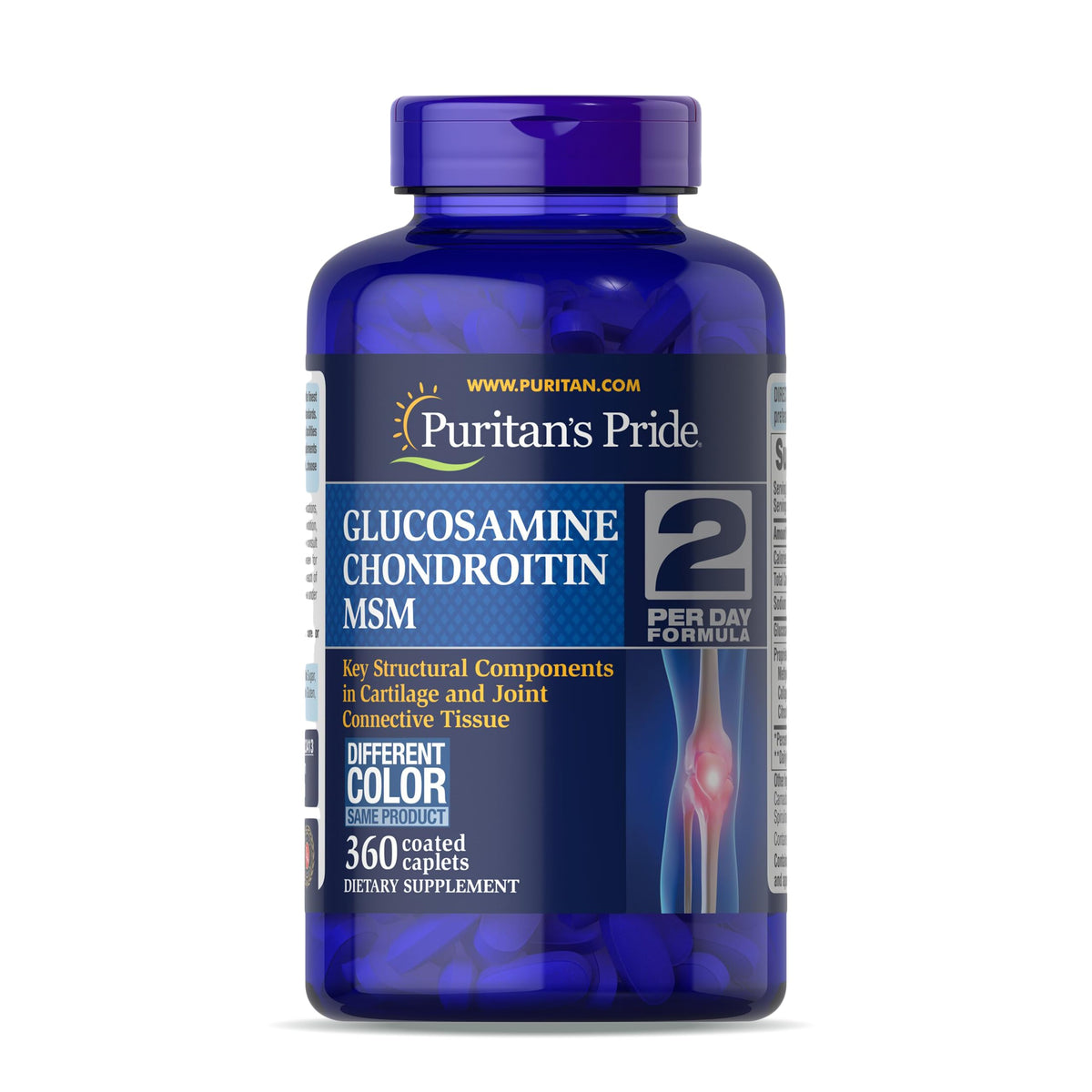 Glucosamine Chondroitin MSM 360 Coated Tablets J28477