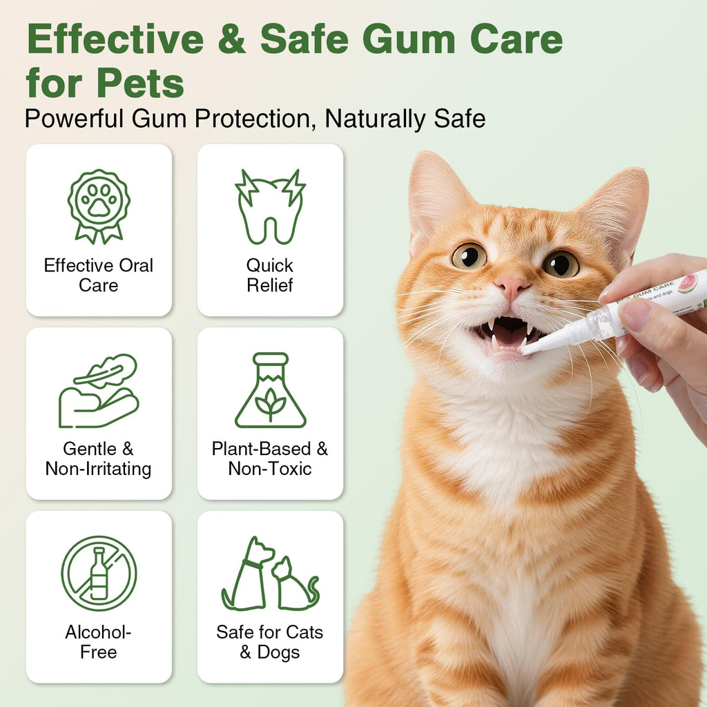 Cat Gum Care Pen with Soft Brush Tip U7009
