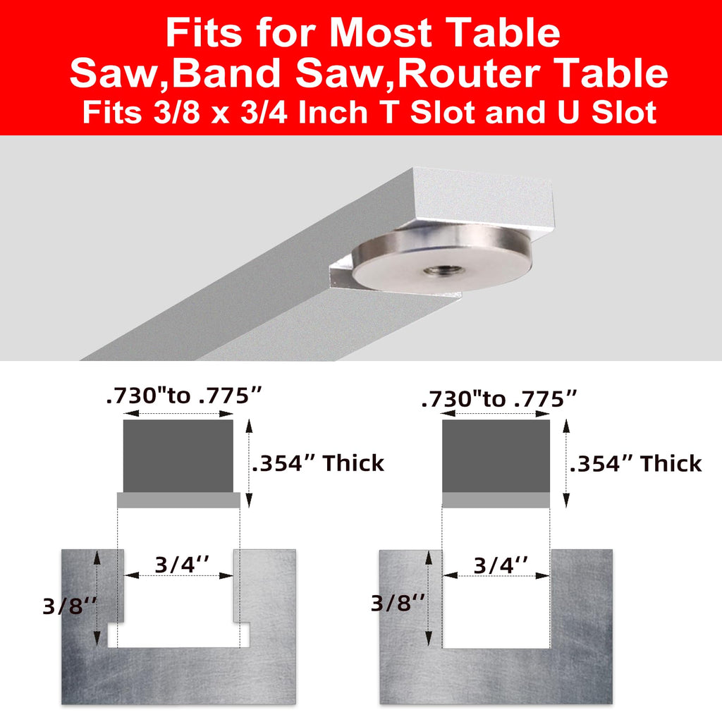 Portable Table Saw Miter Gauge with 18 Inch Fence and Flip Stop F630765