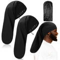 2 Pcs Dreadlock Sleep Cap V5946