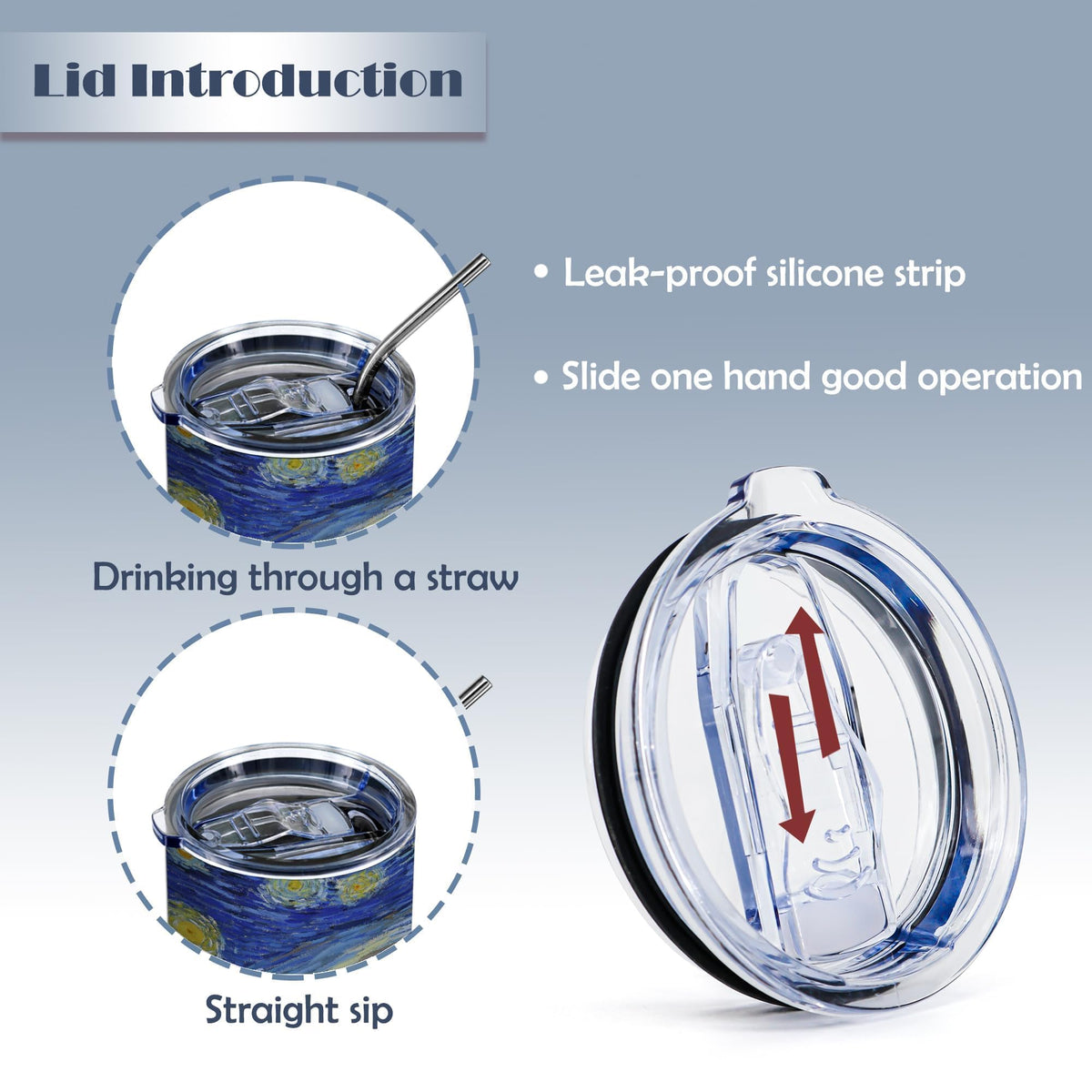 20oz Insulated Stainless Steel Tumbler with Lid I259