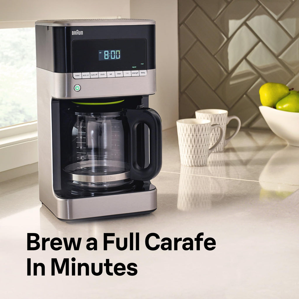 12-Cup Drip Coffee Maker with 24 Hour Timer I448
