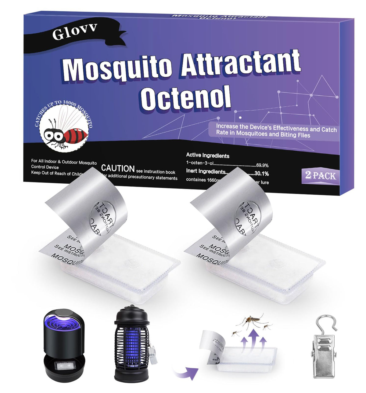 2 Mosquito Attractant Bait Refill X67541