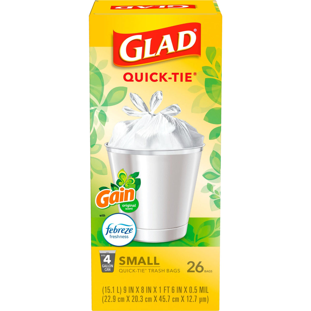 4 Gal 26 Count Trash Bags Pack of 6 G1720