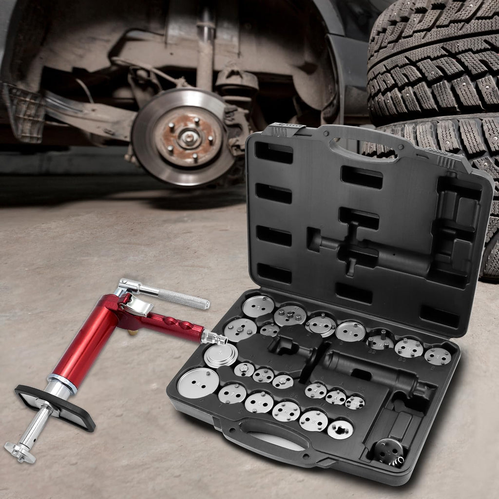 24-Piece Pneumatic Brake Caliper Tool Set with Case K284