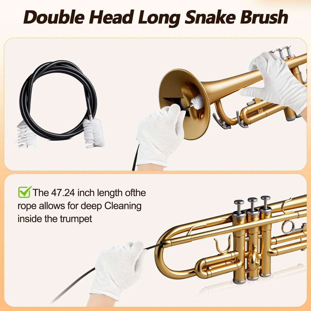 10 Pieces Trumpet Cleaning Kit I6772