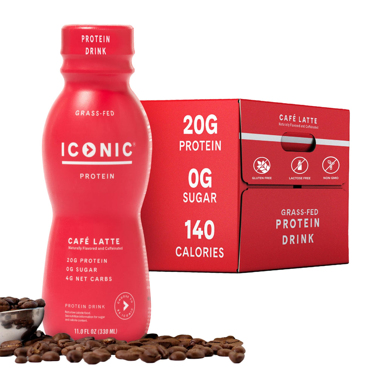 Sugar Free Low Carb Protein Coffee Drinks 12 Pack I254935