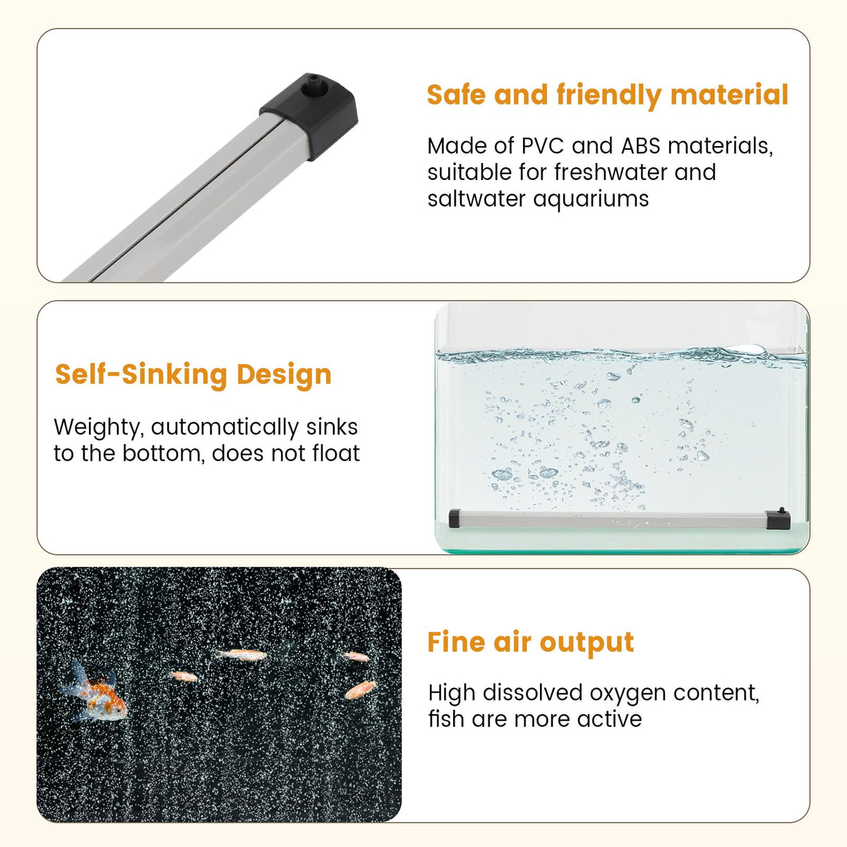Aquarium Bubble Strip Air Stone Kit H9063