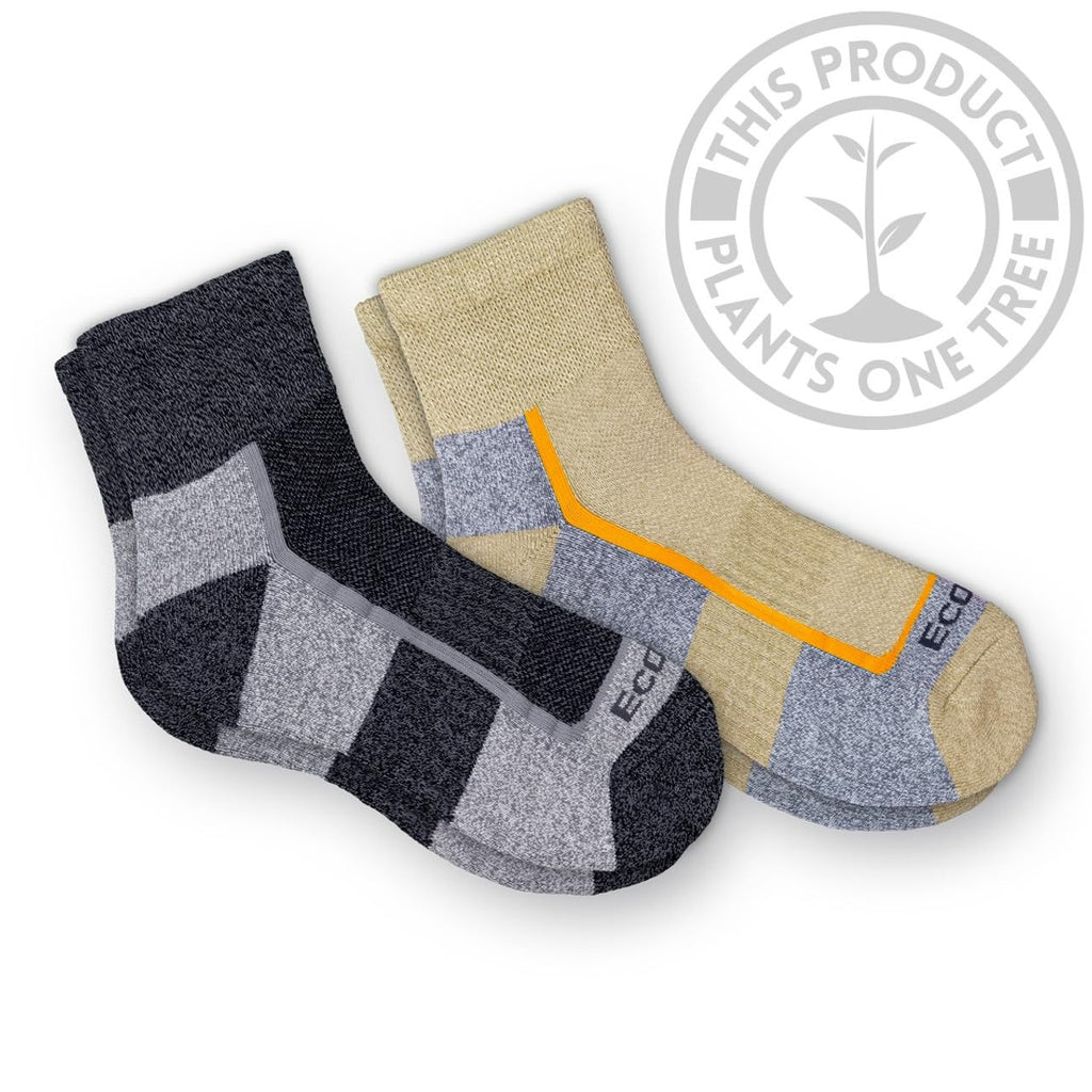 Diabetic Mid-Weight Hiking Quarter Socks G80404
